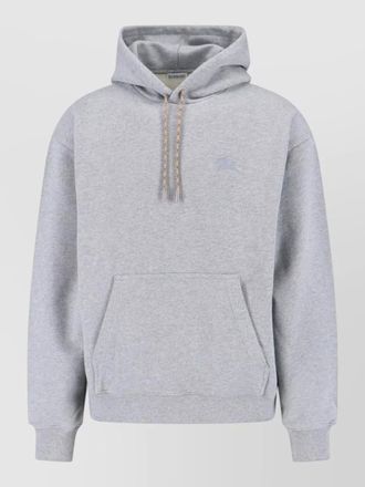 Burberry hooded sweatshirt kangaroo pocket drawstring detail