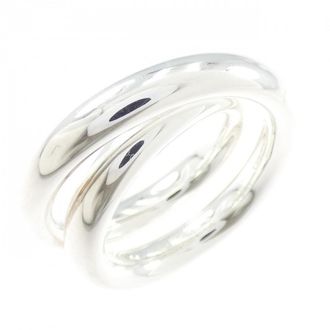 Herm&egrave;s Silver 925 Band Ring (Pre-Owned)