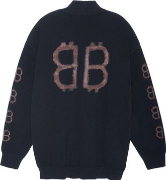 Balenciaga Crypto Sweater Medium Fit Black 750413T32801000