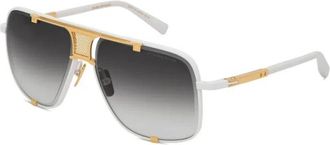 Dita Eyewear Mach-Five Zonnebril - unisex - Zonnebrillen - Wit - 64 MM - Nylon - Accessoires