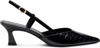 Stuart Weitzman Vinnie 50 Slingback - - Shoes - Donna - Nero - 38 1/2 EU