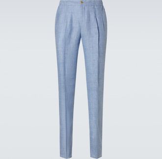 Rubinacci Linen slim pants