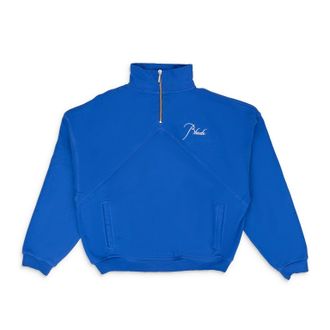 Rhude Royal Blue Quarter Zip