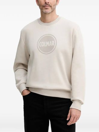 Colmar logo-print sweatshirt - men - Cotton/Polyester - L - Neutrals