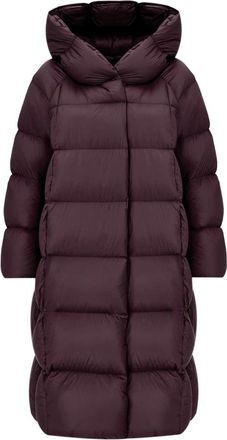 Cesare Gaspari Plum Cloud Puffer Jas - Dames - Dons jassen - Paars - M - Polyester - Jassen