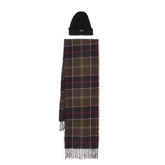 Barbour Swinton & Galingale Gift Set - male - Barbour - Winter Scarves - Brown - ONE SIZE - Accessories