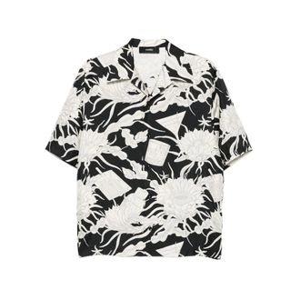 Amiri Floral-print Short-sleeved Shirt