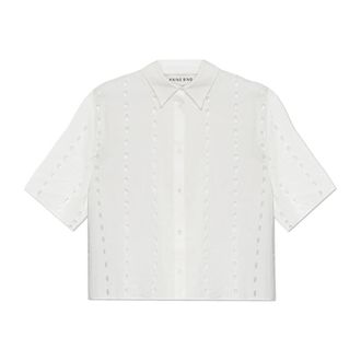 Anine Bing Donna, Camicette, Bianco, L, new