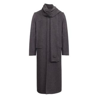 Maison Margiela Hombre, Abrigos, Gris, Talla: L