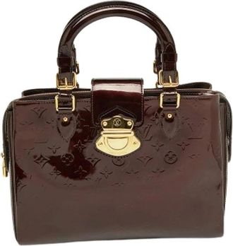 Louis Vuitton Pre-owned Canvas Handtas - Dames - Vintage Handtas - Rood - ONE Size - Vintage