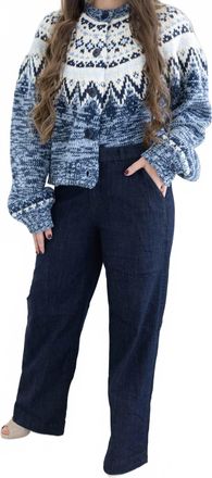 Dear John Denim Brandy Wide Leg Trouser Pants In Zodiac