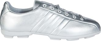 Yohji Yamamoto Metallic Silver Side Stripes Sneakers