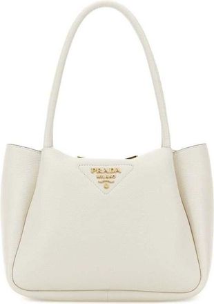 Prada Milano Shoulder Bag White