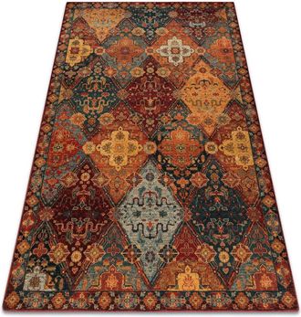 RugsX Rugsx - Wool carpet omega antik Torino oriental - ruby red 235x350 cm