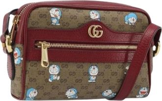 Gucci Pre-owned Vintage Schoudertas - Dames - Vintage Schoudertas - Veelkleurig - ONE Size - Leer - Vintage
