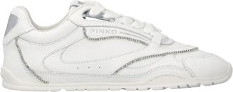 Pinko Yulia 04 Sneakers - Dames - Sneakers - Wit - 41 EU - Leer - Schoenen