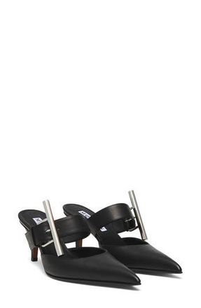 Alexander McQueen Birdee Pointed Toe Mule in Black at Nordstrom Rack, Size 8.5Us / 38.5Eu