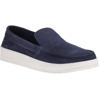 Jack & Jones Jack & Jones Maccartney Suede Mens Navy Blazer Loafers - Blue Leather - Size UK 11