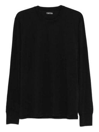 Tom Ford crew-neck T-shirt - Zwart