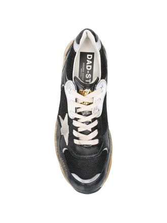 Golden Goose Running Dog Sneakers - Black