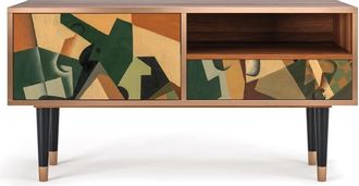 StoryZ Mueble de TV multicolores 1 cajón y 1 puerta L 115 cm