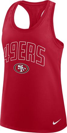 Nike San Francisco 49ers Primetime Nike Womens Dri-FIT NFL Racerback Tank Top in Red | 03E16DL9B-8NT