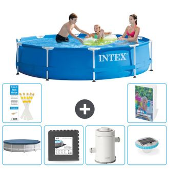Intex Piscina Con Estructura Redonda - 305x76 Cm - 7-piezas S138
