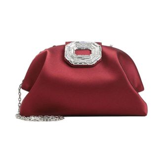 Amina Muaddi Camelia Clutch