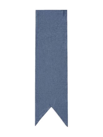 Giorgio Armani silk scarf - men - Mulberry Silk - One Size - Blue