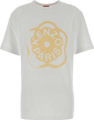 Kenzo White Cotton T Shirt