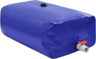 vidaXL Dep&oacute;sito De Agua Plegable Con Grifo Pvc 1000 L Vidaxl