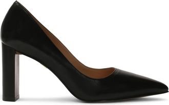 Kazar Zwarte pumps op een paal. Dit product valt klein uit. - Dames - Pumps - Zwart - 35 EU - Leer - Schoenen
