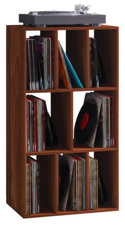 VCM Estanter&iacute;a De Madera Vcm Divisor De Habitaci&oacute;n Dimensiones 120 X An. 60 X P. 40 Cm Estanter&iacute;a Media - Schalino (nuez N&uacute;cleo)