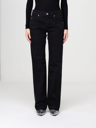 Isabel Marant Jeans Woman color Black