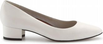 Ros Hommerson Womens Heidi Ii Pumps In White Leather