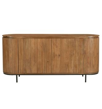 Moloo Aparador de madera maciza de 180 cm