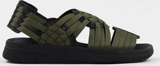 Malibu Sandals Mens Canyon Sandals In Olive / Black