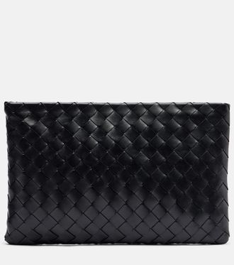 Bottega Veneta Intrecciato Medium leather pouch
