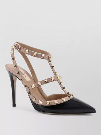 Valentino Garavani rockstud patent leather pumps studded straps