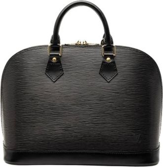 Louis Vuitton Pre-owned Handbags, female, Black, Size: ONE SIZE Pre-owned Alma PM