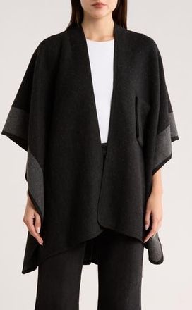 Patrizia Luca Colorblock Cardigan in Black at Nordstrom Rack