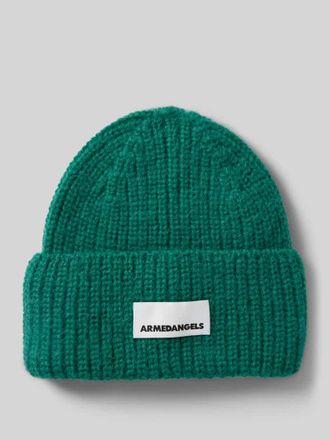 Armedangels Armedangels Mütze aus Woll-Mohair-Mix Modell SNOWAA in Gruen, Größe 1