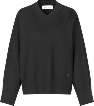 Sams&oslash;e & Sams&oslash;e Cardigan Salissy - - Knitwear - Donna - Nero - S