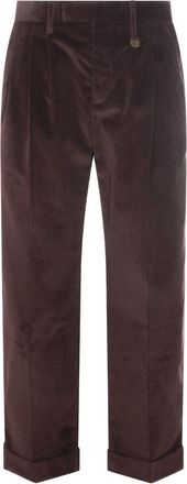Burberry Trousers Clove Browne-Uomo