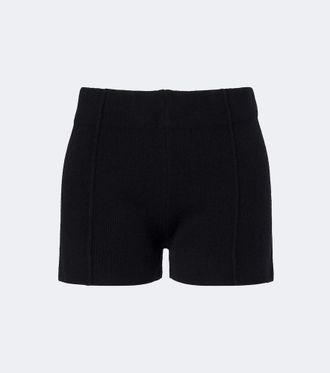 Jardin Des Orangers Shorts de lana y cachemir