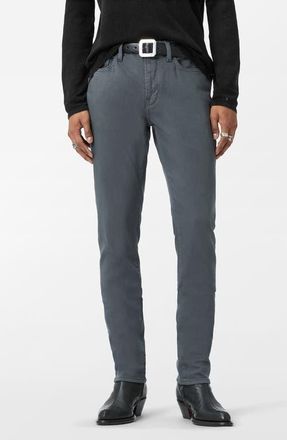 John Varvatos J702 Slim Fit Knit Jeans in Sting Ray at Nordstrom, Size 36 X