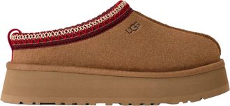 UGG Tazz II Chestnut Smooth Suede Clogs