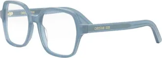 Dior Ladies Black Square Eyeglass Frames DIORMIDNIGHTOS1I 8000