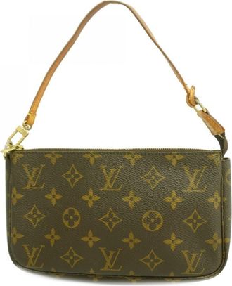 Louis Vuitton Brown Pouch (Pre-Owned)