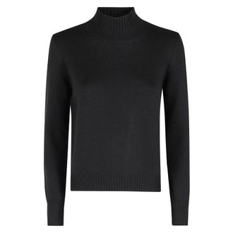 Gran Sasso Lupetto - Dames - Coltruien - Zwart - XS - Wol - Truien & Vesten